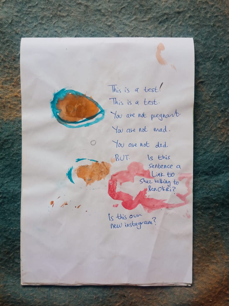 Thumbnail of the old painted paper landing page